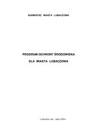 Program ochrony środowiska dla Miasta Lubaczow na lata 2004 - 2015.pdf