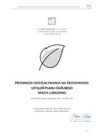 PROGNOZA ODDZIAŁYWANIA NA ŚRODOWISKO PLANU OGÓLNEGO DLA OBSZARU MIASTA LUBACZÓW.pdf